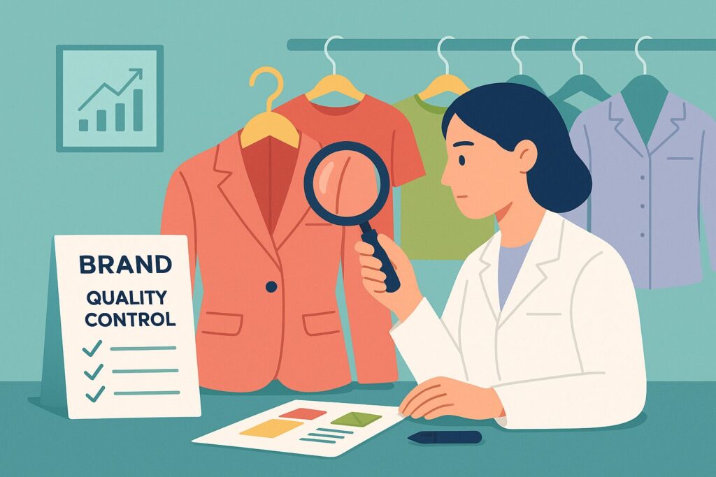 Controllo qualità ottimizzazione del marchio